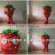 green leaf strawberry mascot costume NO.2430 fruit walking actor