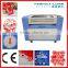 2015 hot selling acrylic / wood / fabric / cloth / leather / rubber plate / PVC rubber stamp laser engraving machine