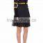 Customized Lady's Apparel Latest Women Clothing Pleated Satin Skirt(DQM028S)