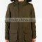 Boys Military Winter Parka With Fur Hood