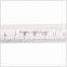 Kearing brand 24"&60cm center finding L square metal ruler,metal garment dressmaking L ruler,#5324A