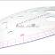 Pattern curve rulers for sewing drawing Water droplets shapped #6460
