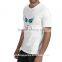 high quality fashion bulk wholesale gray men pure cotton t shirt with pocket