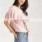 2017 Summer women Cotton Women ladies short sleeve blouses for office