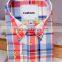 latest fashion designer button down shirt gingham plaid shirt