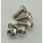 Ti Titanium M6X15mm Allen Button Head Bolt.Gr5 titanium rolled thread Titanium Flange Bolt Screw..