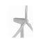 White Painting Plastic Injection Solar Wind Turbine Model