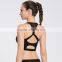 Women Running Fitness Short Tank Top Quick Dry Mesh Sports Bra