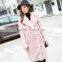 Tongxiang Fur Factory YR513A New Arrive ladies' Real Curly kalgan lamb fur Overcoat
