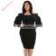New Style Plus Size Red Bodycon Dress 2017 For Women