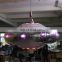 new creative lighting shiny UFO balloon with colorful LED light inflatable for party&bar&event decoration