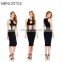 2017 Guangzhou Supplier Good Quality Summer Party Sexy sleeveless Short rayon Latest party dress designs for ladies