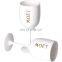 White colored Moet&Chandon champane flutes