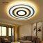 Modern LED Chandelier Lights Lamp 24w-108w dinning room/bedroom Acrylic+Metal Dimmable Pandent Hanging Chandeliers 220v