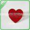 Wholesale fancy item cheap soft enamel heart shaped pin badges