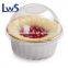 Food Use Coated Round Aluminum Foil Container Baking Cup