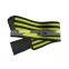 High performance elastic fitness wrist wraps with thumb loops