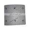 Truck trailer drum brake lining 41039-Z5012 for japanese