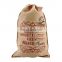 large christmas burlap sack jute bags for coffee beans jute drawstring burlap bags wholesale