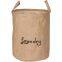 round dirty clothes jute laundry basket custom size laundry basket jute