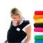 Hot selling baby comfortable cotton muslin wraps Many colors Classic Baby Carrier Wrap