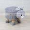 Factory creative fashion children cute animal shape carton foot stool kids wooden animal ottoman stool