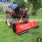 Mini agriculture machinery 3 point  PTO tractor tow behind orchard flail mower