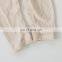 Full Sleeve Legs Rib Newborn Baby Snap Romper Organic Cotton