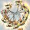 New Design 10 L Led Wood Christmas Horse Pendant String Fairy Light Holiday Lighting For House Decoration night light