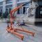 Heavy duty Manual Hydraulic moveable floor Crane