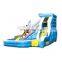 Shark Water Jumping Castle Bouncing Slide Inflatable Bouncer Combo Water Slide