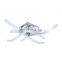 LED ceiling light three or four prong wave living room lamp bifurcation shaped chandelier ceiling lamp bedroom lamp