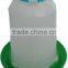 China wholesale plastic chicken feeders and drinkers in green