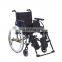 Medical equipment aluminum manual wheelchair used  wheelchair price with elevating footrest
