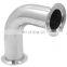 SS304 Stainless Steel vacuum Fitting KF25-KF50 90 Degree Vacuum Elbows