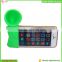 New Stylish Horn Stand Silicon Collection Amplifier Loudspeaker for iPhone 5S 5 -Green