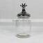 Metal Sheep head Bottle,Animal Glass Bottle,Metal Storage Botlle
