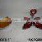 Aluminum Decorative Dry Fruit Bowl, Enamel Nut Serving Aluminum Bowl