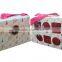 Custom logo design corrugated box/custom box/cupcake box