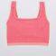 Ladies' santoni seamless knit quick dry & wicking cross back high support sports bra.