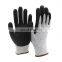 Level 5 13 Gauge HPPE Sandy Nitrile Coated Cut Resistant Glass Gloves for Construction Industry