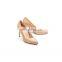 Brown ankle wrap high heels high quality women fashion design sandals shoes