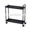 Factory Wholesale Quality Kitchen Trolley Storage 2 Tier Kitchen Trolley