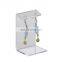 Clear Acrylic Earring Display Stand Perspex Earrings Holder