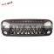 Front Bumper with Colored Light Frame for OE Fog Light for 07-19 Jeep Wrangler JL