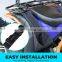 ATV Rear Passenger Foot Pegs Universal Adjustable Foldable Wear Heavy Duty 1680D Oxford Cloth for portsman Rancher Foreman