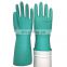 15 Gauge Nylon Wrapped Spandex Lining Disposable Foam Dipped Nitrile Glove
