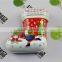 Chrismas gift case tinplate candy box for supermarket promotion sales