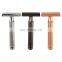 Kinghood Classic Mens Copper Metal Handle Double Edge Blade Shaving Safety Razor