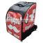 Pizza Hut Insulated delivery bag with dividers and cup holders Waterproof Hot Food Delivery Containers Heat Resistant Food bag